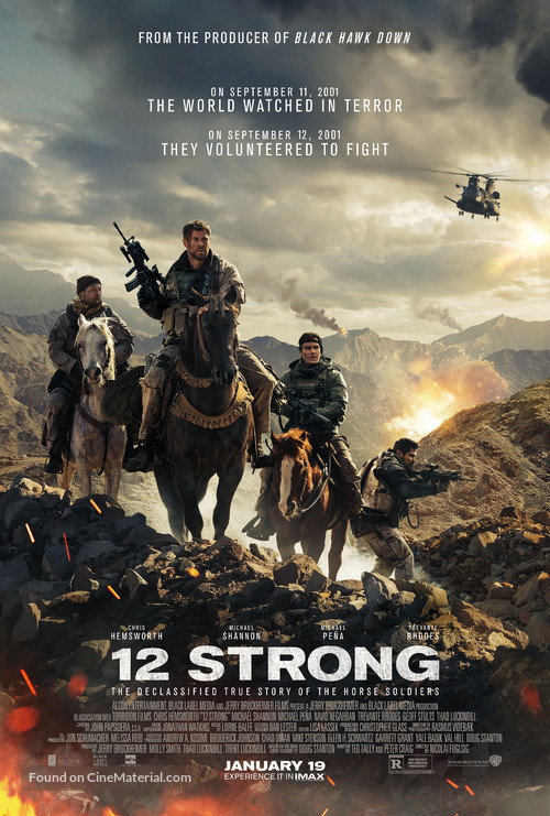 دانلود صوت دوبله فیلم 12 Strong 2018