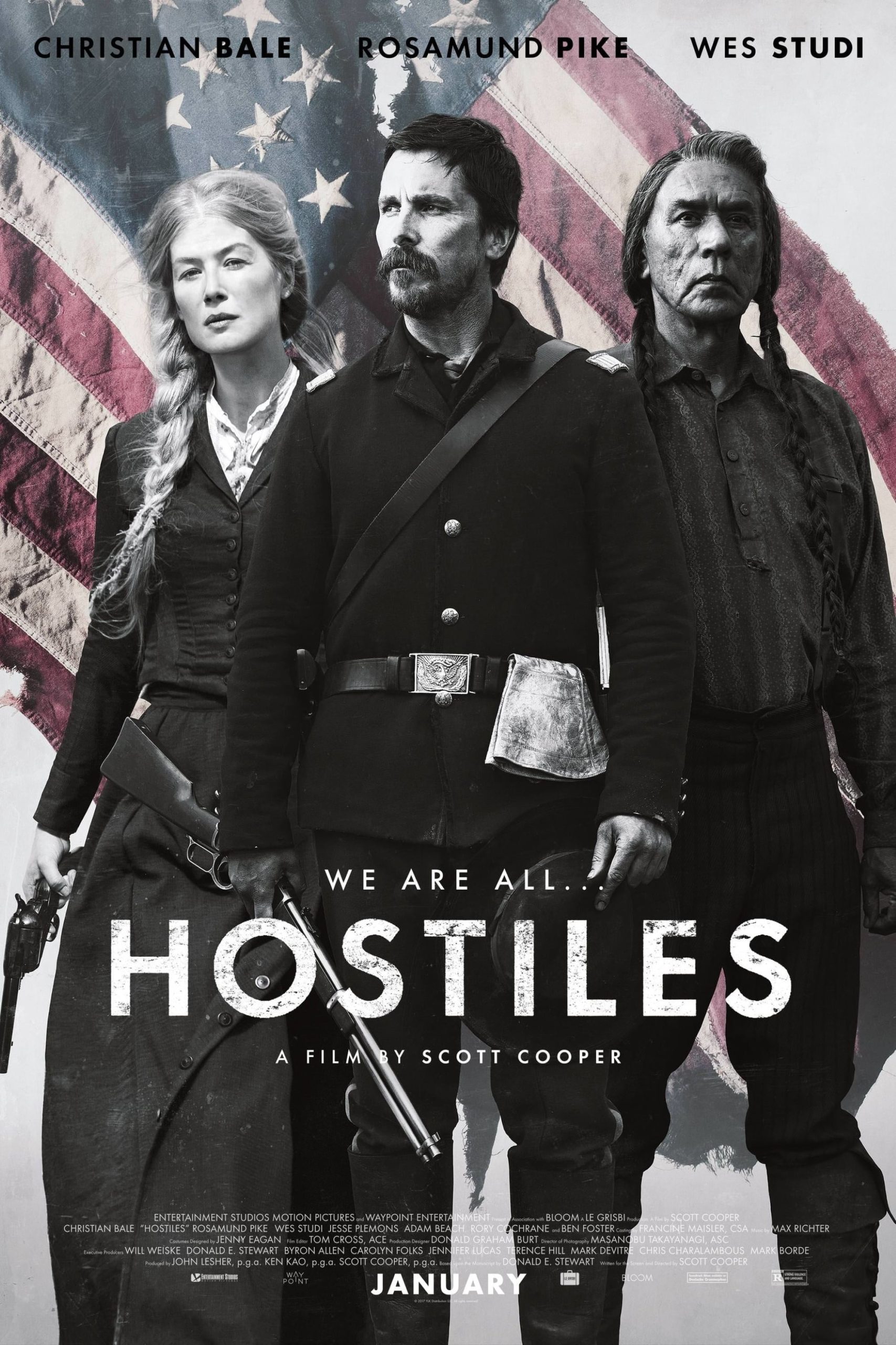 دانلود صوت دوبله فیلم Hostiles 2017