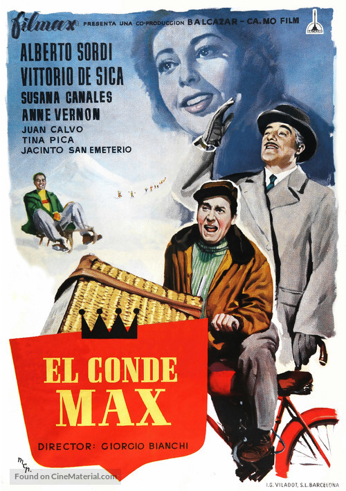 دانلود صوت دوبله فیلم Count Max 1957