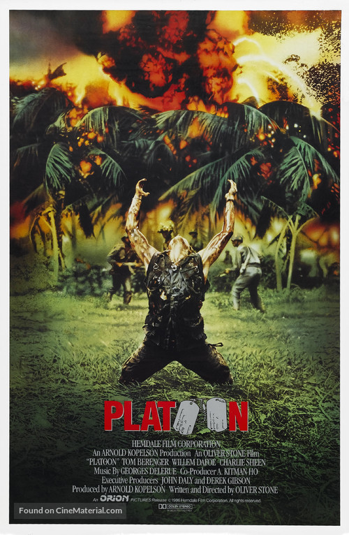 دانلود صوت دوبله فیلم Platoon 1986