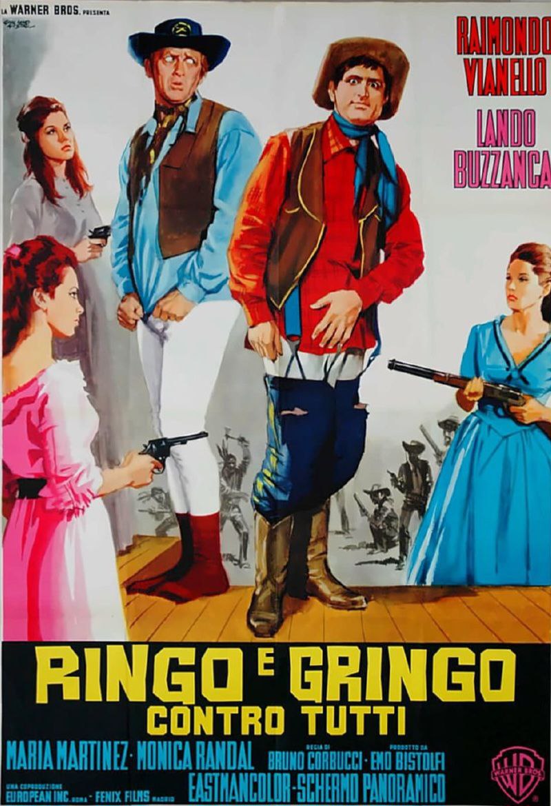 دانلود صوت دوبله فیلم Ringo and Gringo Against All 1966