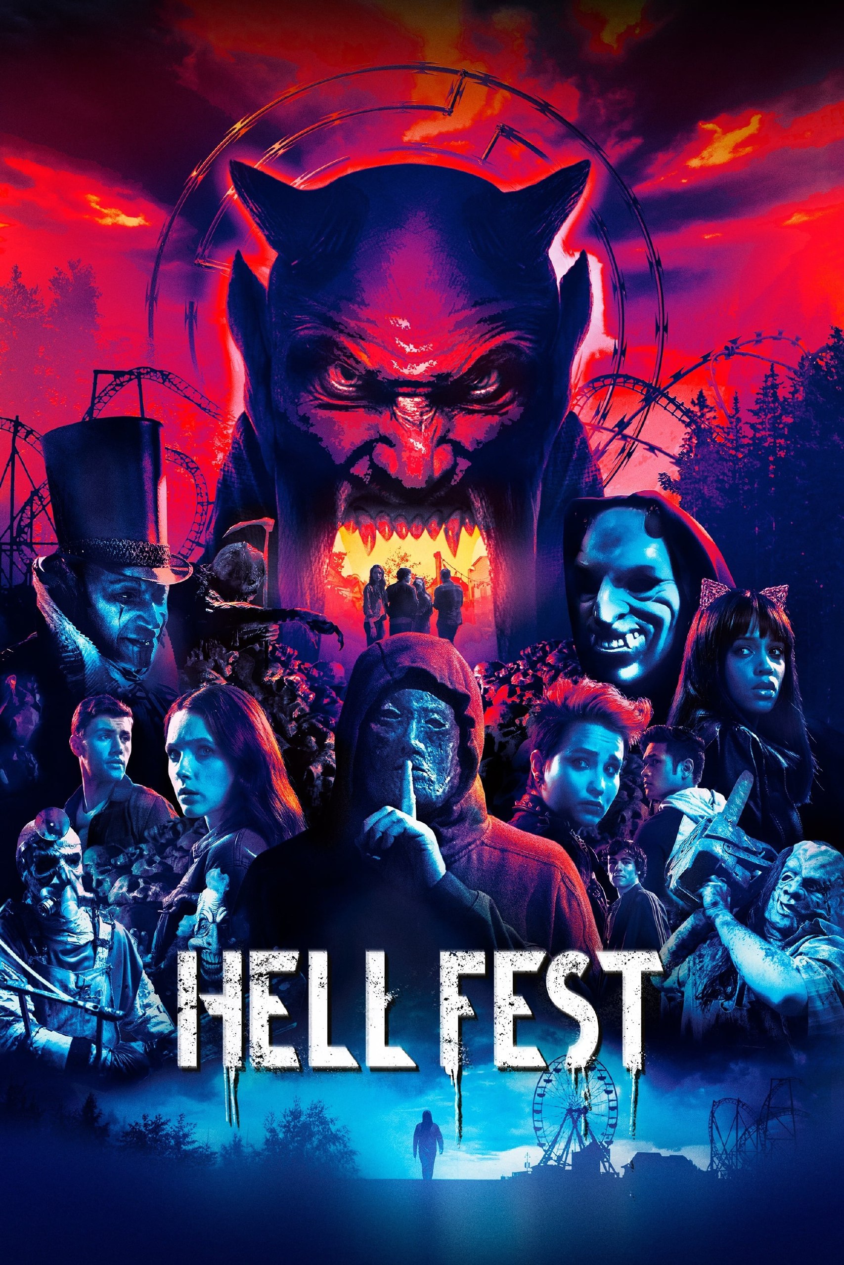 دانلود صوت دوبله فیلم Hell Fest 2018