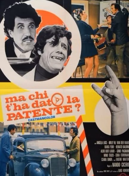 دانلود صوت دوبله فیلم Ma chi t’ha dato la patente? 1970