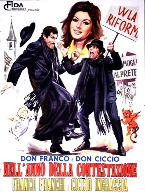 دانلود صوت دوبله فیلم Don Franco and Don Ciccio in a Year of Protest 1970