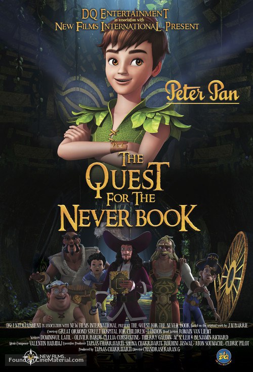 دانلود صوت دوبله انیمیشن Peter Pan: The Quest for the Never Book