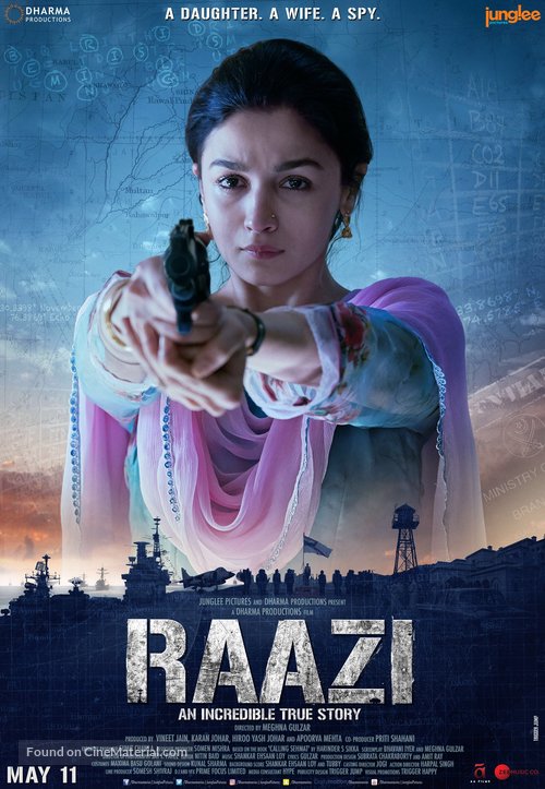 دانلود صوت دوبله فیلم Raazi 2018