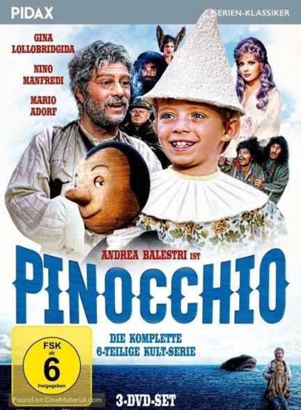 دانلود صوت دوبله فیلم The Adventures of Pinocchio