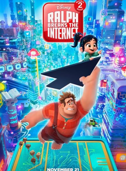 دانلود صوت دوبله انیمیشن Ralph Breaks the Internet