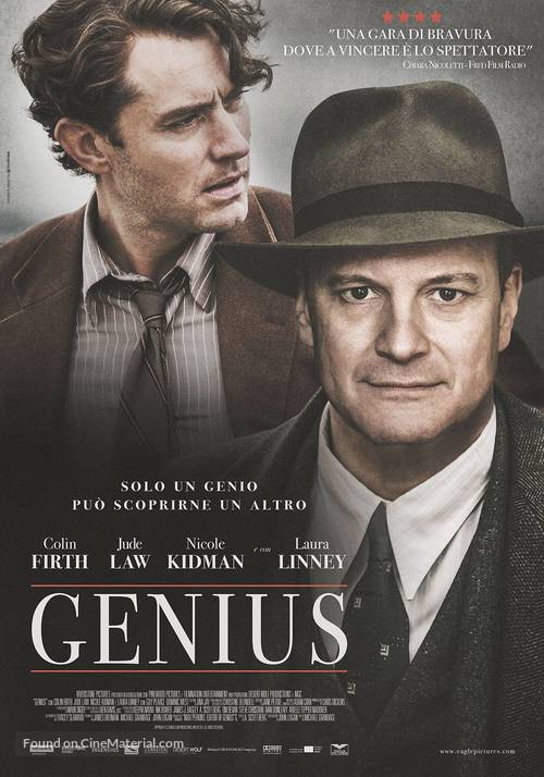 دانلود صوت دوبله فیلم Genius 2016