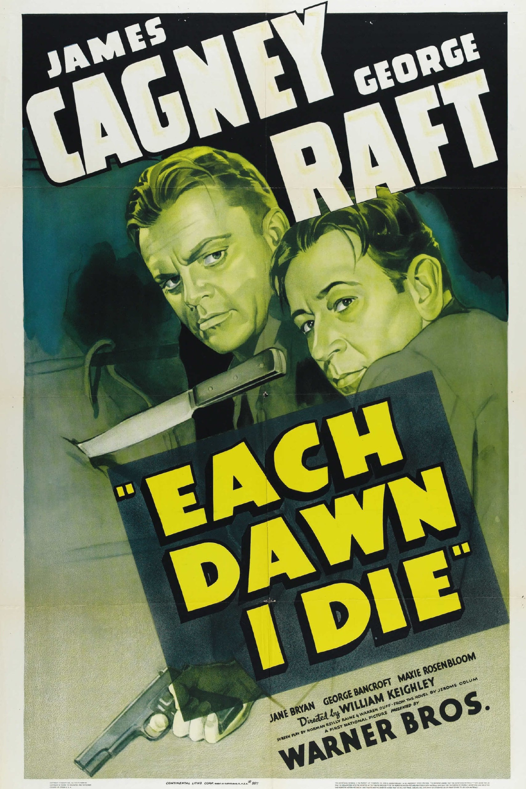 دانلود صوت دوبله فیلم Each Dawn I Die 1939