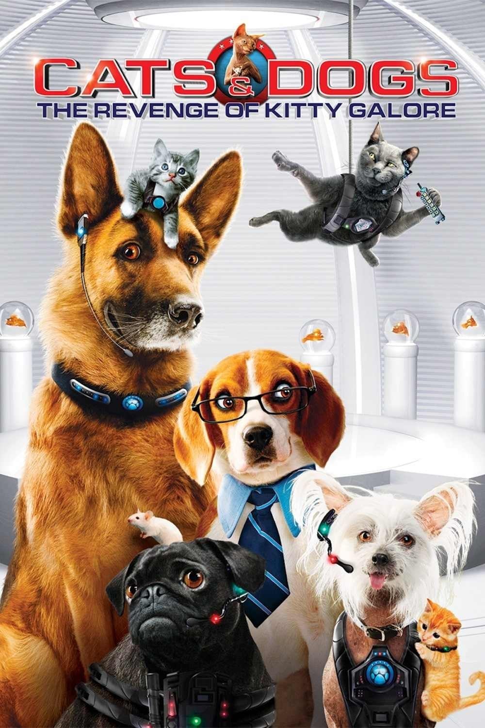 دانلود صوت دوبله فیلم Cats & Dogs: The Revenge of Kitty Galore
