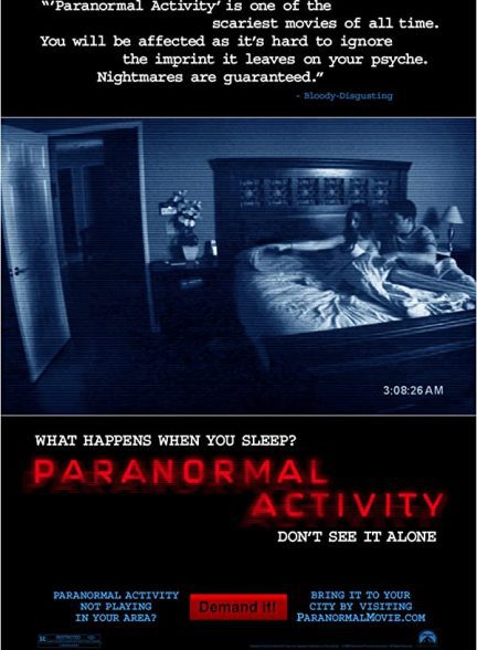 دانلود صوت دوبله فیلم Paranormal Activity 2007