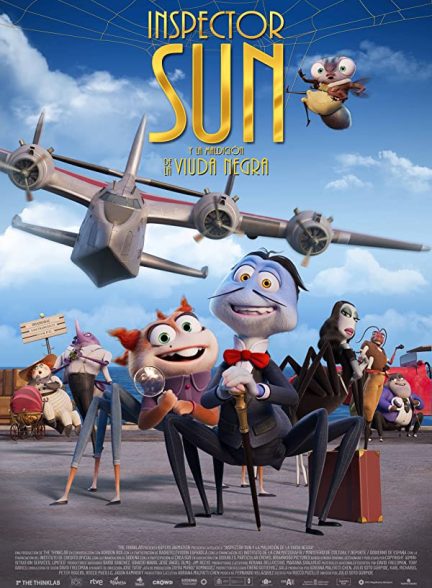 دانلود صوت دوبله انیمیشن Inspector Sun and the Curse of the Black Widow