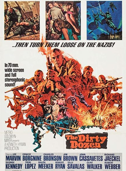 دانلود صوت دوبله فیلم The Dirty Dozen