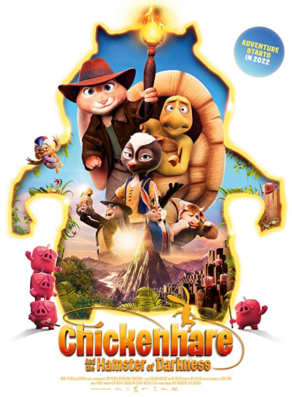 دانلود صوت دوبله انیمیشن Chickenhare and the Hamster of Darkness
