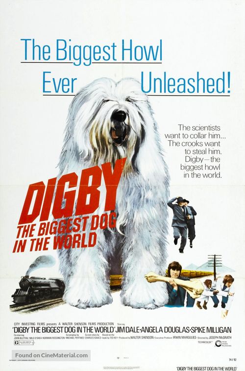 دانلود صوت دوبله فیلم Digby: The Biggest Dog in the World