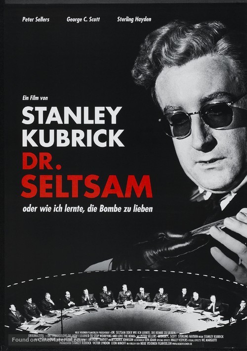 دانلود صوت دوبله فیلم Dr. Strangelove or: How I Learned to Stop Worrying and Love the Bomb