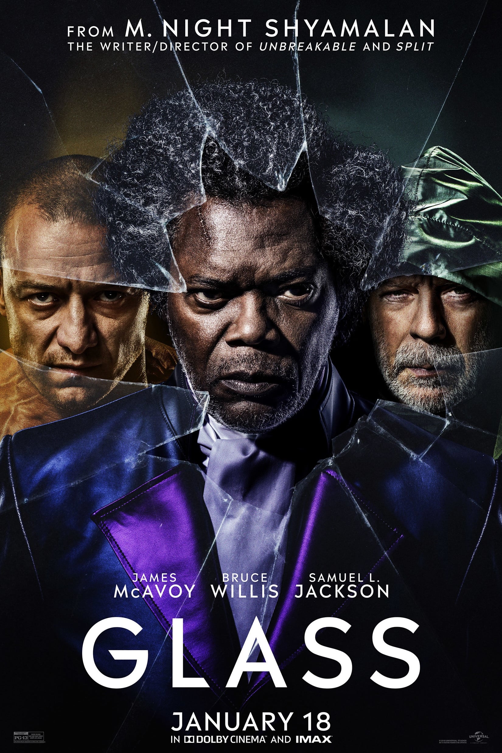 دانلود صوت دوبله فیلم Glass