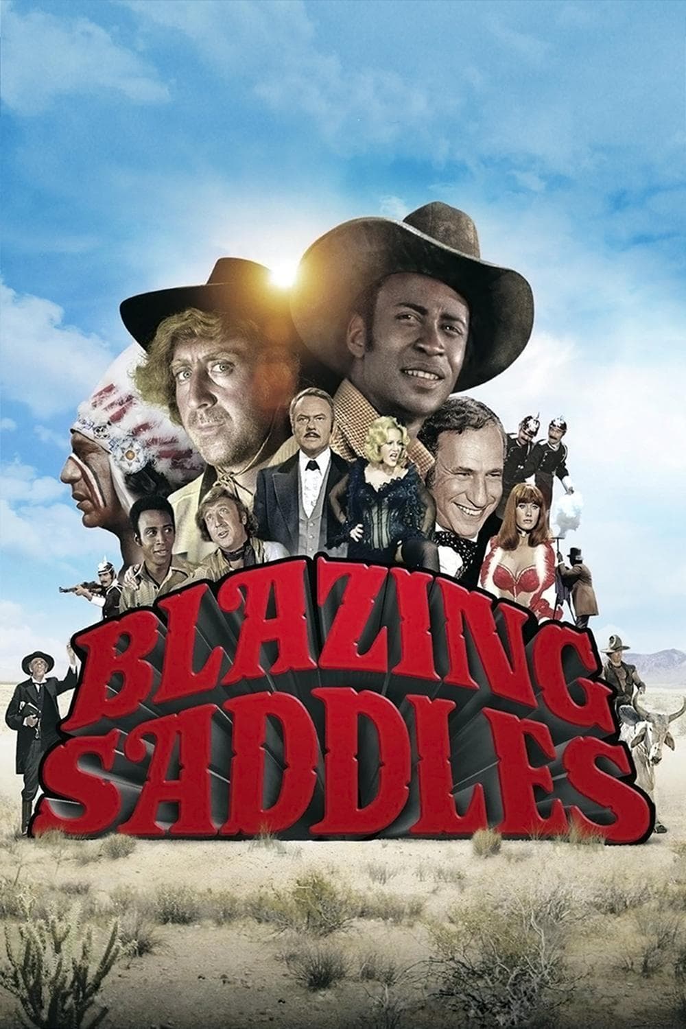 دانلود صوت دوبله فیلم Blazing Saddles