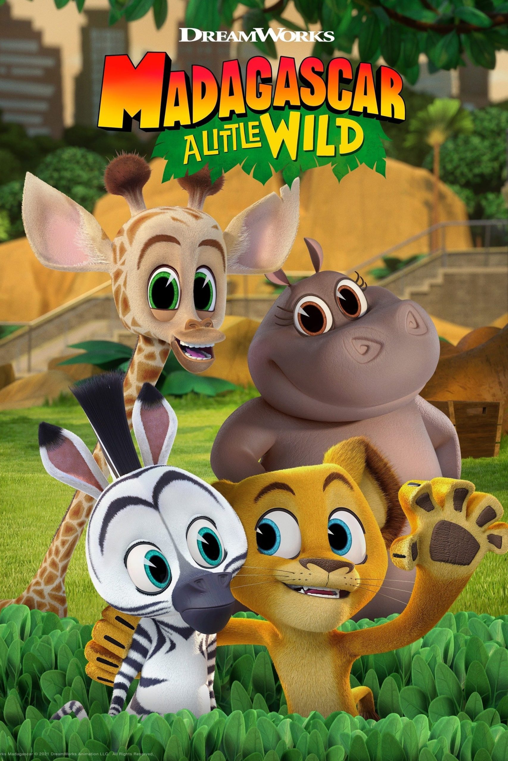 دانلود صوت دوبله سریال Madagascar: A Little Wild