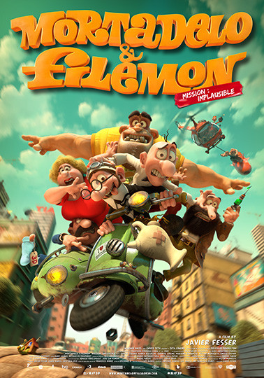 دانلود صوت دوبله انیمیشن Mortadelo and Filemon: Mission Implausible
