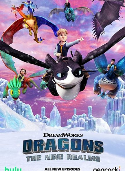 دانلود صوت دوبله سریال Dragons: The Nine Realms