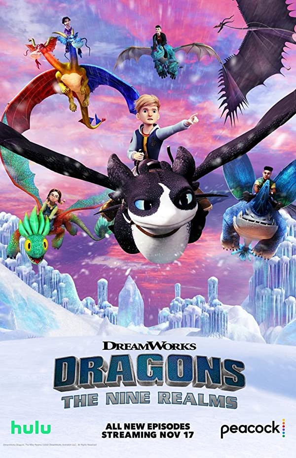 دانلود صوت دوبله سریال Dragons: The Nine Realms