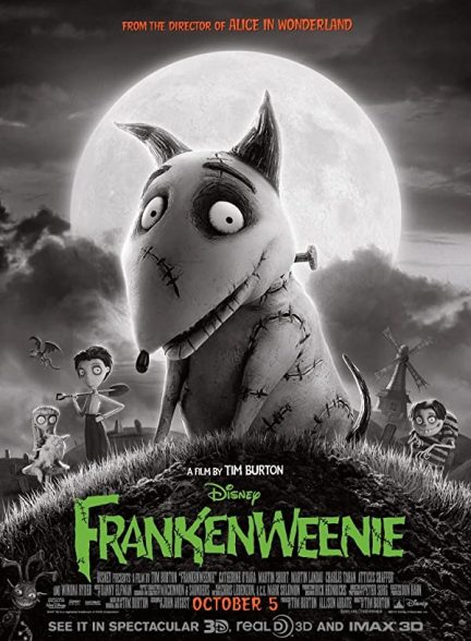 دانلود صوت دوبله فیلم Frankenweenie 2012