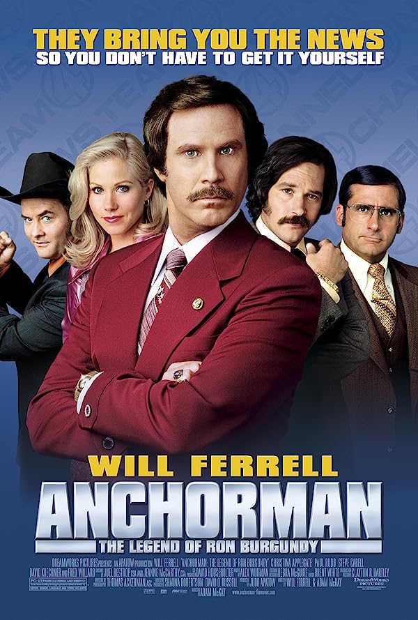 دانلود صوت دوبله فیلم Anchorman: The Legend of Ron Burgundy 2004