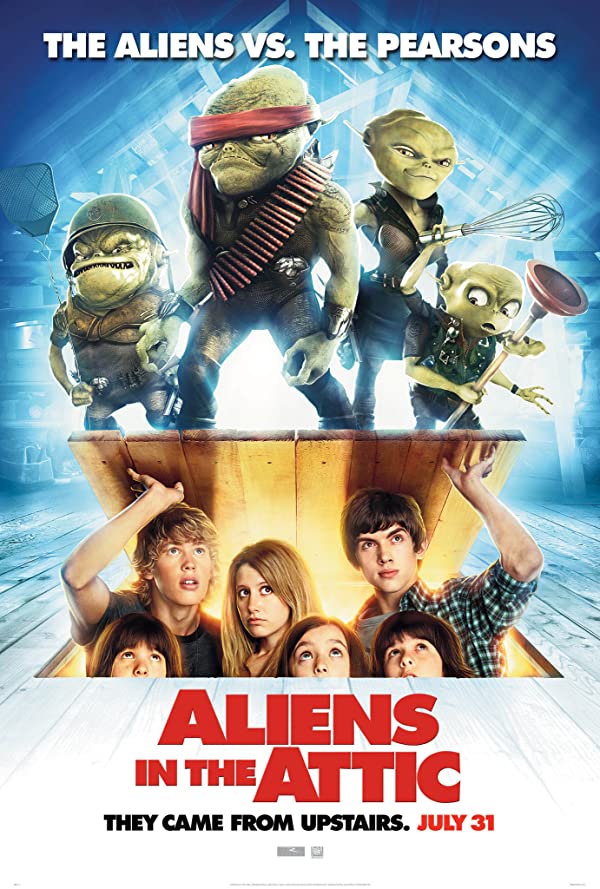 دانلود صوت دوبله فیلم Aliens in the Attic