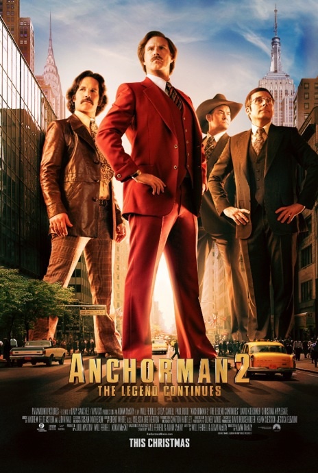 دانلود صوت دوبله فیلم Anchorman 2: The Legend Continues