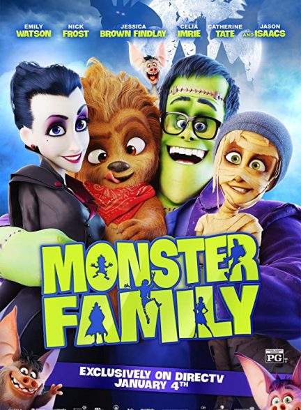 دانلود صوت دوبله انیمیشن Monster Family
