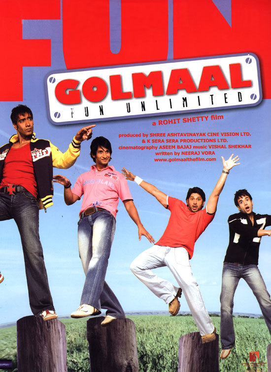 دانلود صوت دوبله فیلم Golmaal: Fun Unlimited