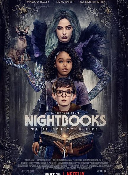 دانلود صوت دوبله فیلم Nightbooks