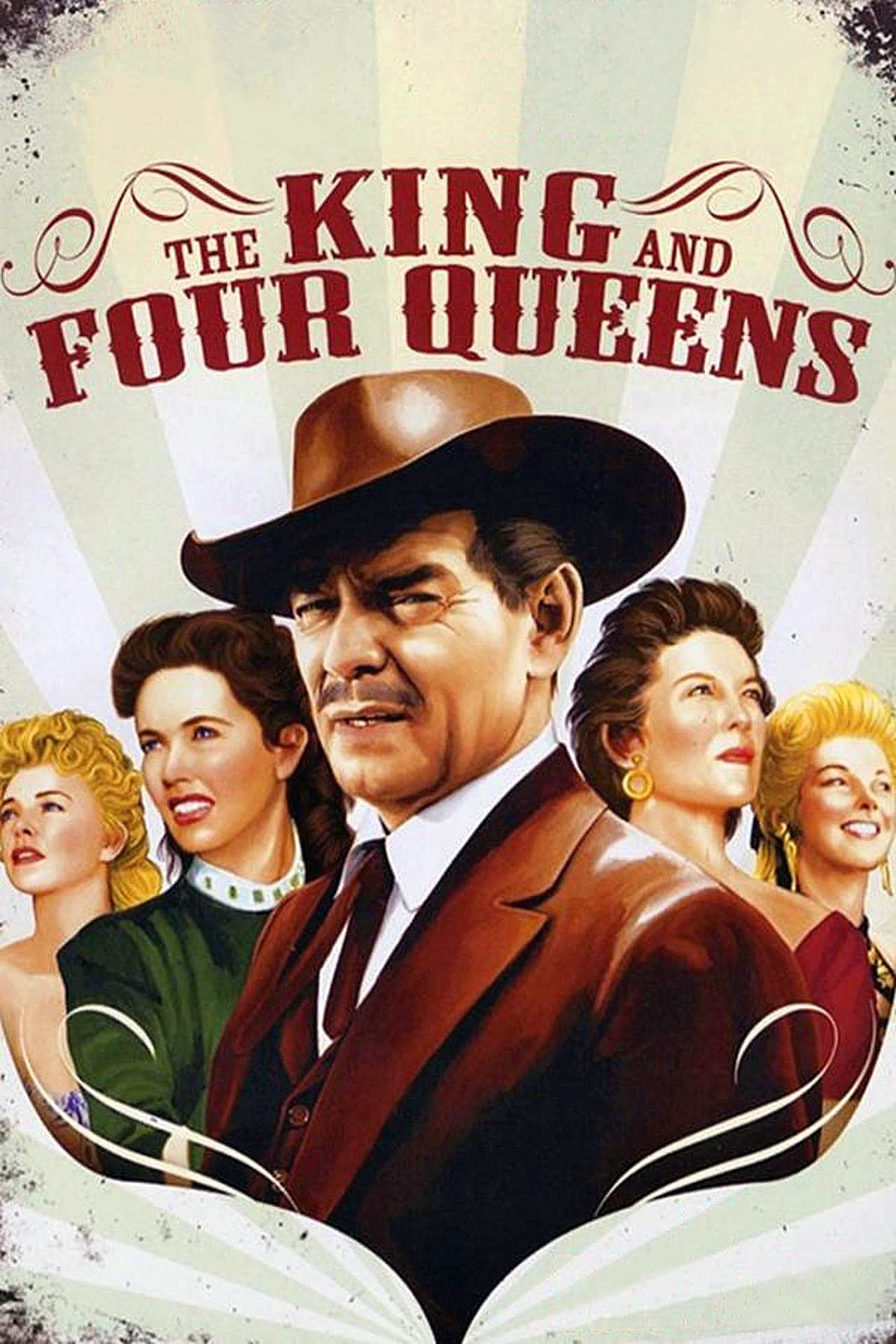 دانلود صوت دوبله فیلم The King and Four Queens