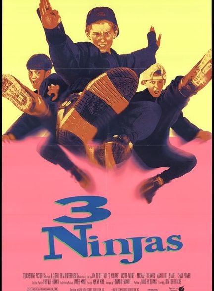 دانلود صوت دوبله فیلم 3 Ninjas 1992