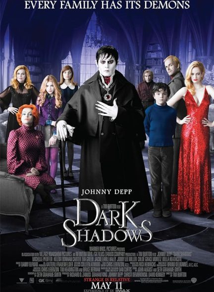 دانلود صوت دوبله فیلم Dark Shadows 2012