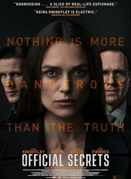 دانلود صوت دوبله فیلم Official Secrets 2019