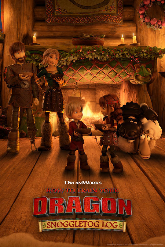 دانلود صوت دوبله انیمیشن How to Train Your Dragon: Snoggletog Log