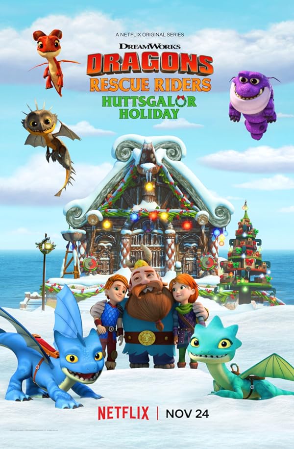 دانلود صوت دوبله انیمیشن Dragons: Rescue Riders: Huttsgalor Holiday