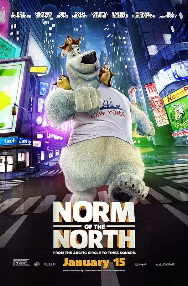 دانلود صوت دوبله انیمیشن Norm of the North