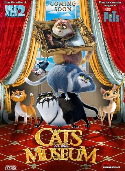 دانلود صوت دوبله فیلم Cats in the Museum