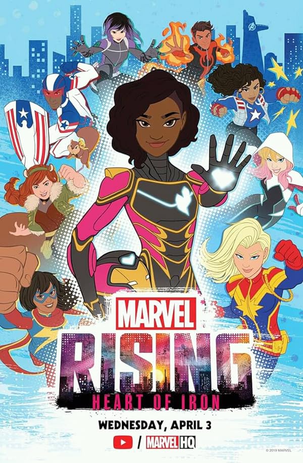 دانلود صوت دوبله انیمیشن Marvel Rising: Heart of Iron