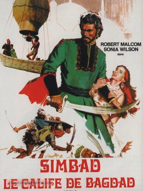 دانلود صوت دوبله فیلم Simbad e il califfo di Bagdad