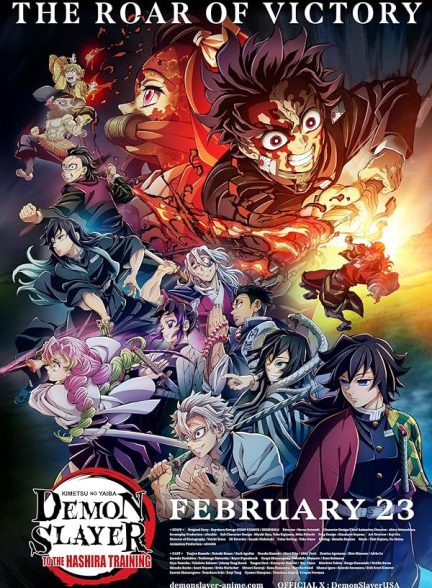دانلود صوت دوبله انیمه Demon Slayer: Kimetsu No Yaiba – To the Hashira Training
