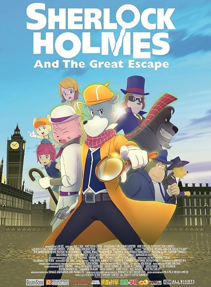 دانلود صوت دوبله انیمیشن Sherlock Holmes and the Great Escape