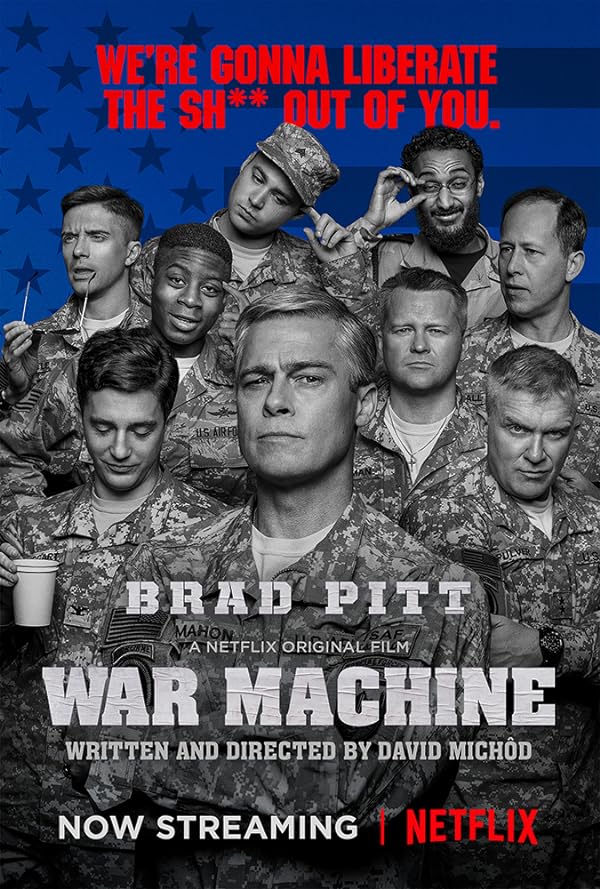 دانلود صوت دوبله فیلم War Machine 2017