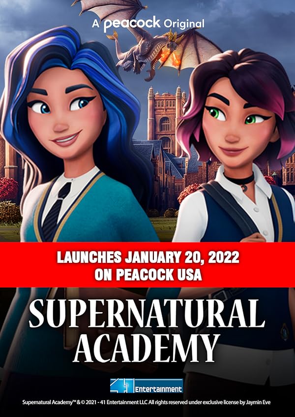 دانلود صوت دوبله سریال Supernatural Academy