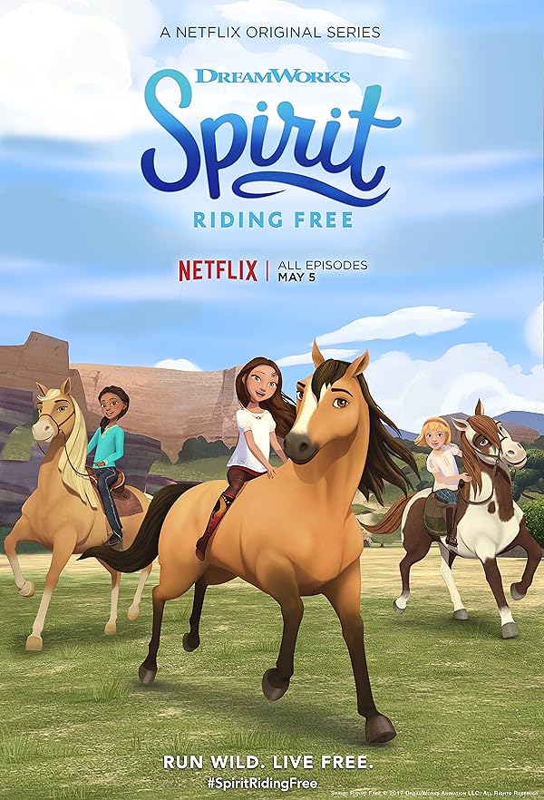 دانلود صوت دوبله سریال Spirit Riding Free